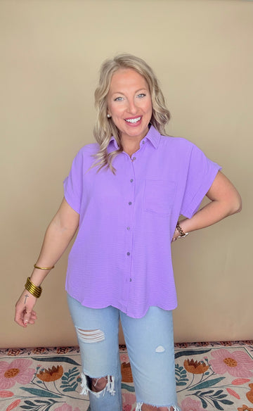 Lizzie Lavender Top