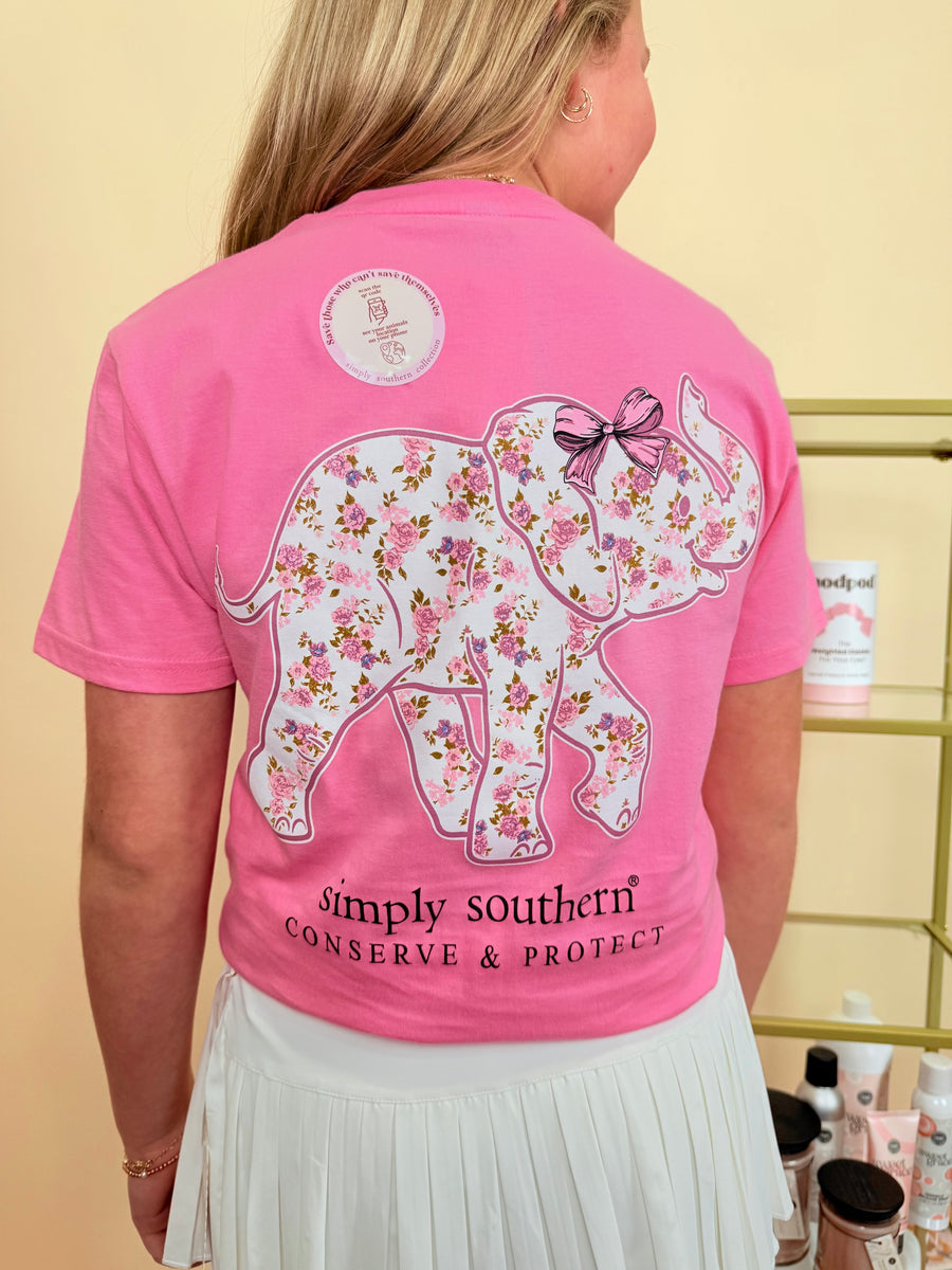 Rose Tee, Simply Southern