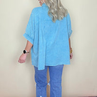 Remington Teal Top