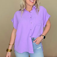 Lizzie Lavender Top