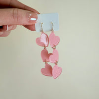 Heart Drop Earring