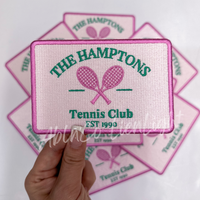 Tennis Club Patch