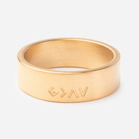 Highs and Lows Ring Matte Gold Ring