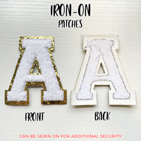 Alpha Sigma Alpha Iron-On Patch Set