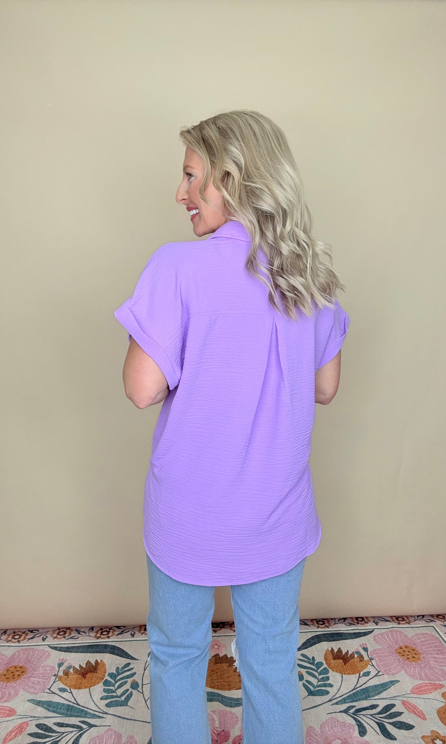 Lizzie Lavender Top