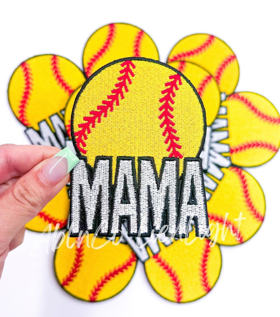 Softball Mama Patch