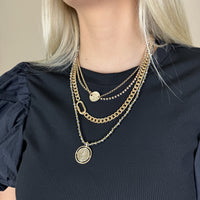 Layered Faux Necklace