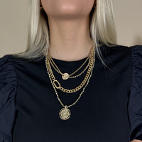 Layered Faux Necklace